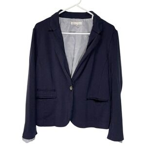 New No Tag Cato Est 1946 XL Navy Blue Blazer Rayon Lined Career Jacket Old Money
